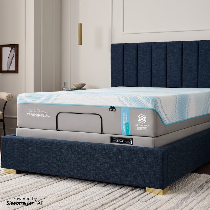 Tempur-Pedic® TEMPUR-ActiveBreeze® Medium Hybrid Smart Bed - Image 3
